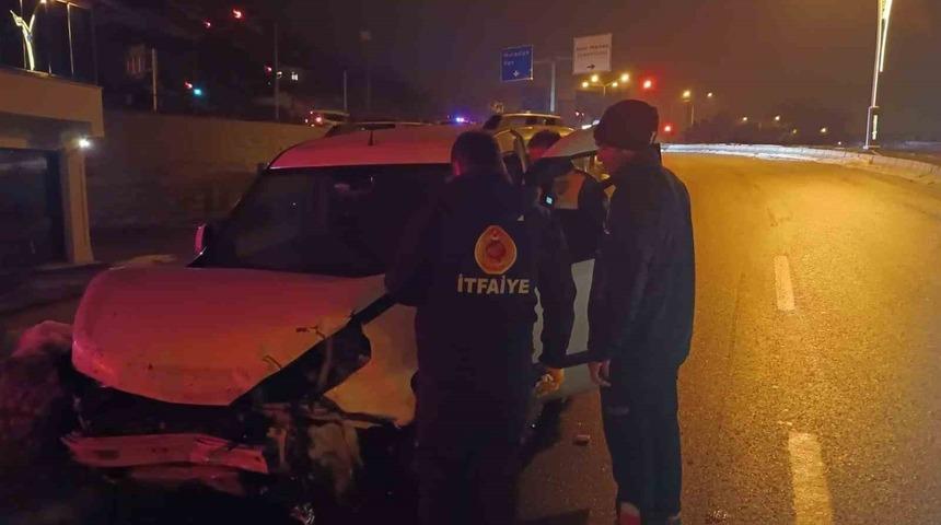 Van&rsquo;da trafik kazası: 1 yaralı