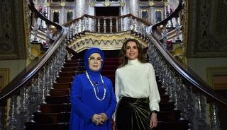 Emine Erdoğan'dan &Uuml;rd&uuml;n Kralı 2'nci Abdullah ile eşinin T&uuml;rkiye ziyaretine ilişkin paylaşım