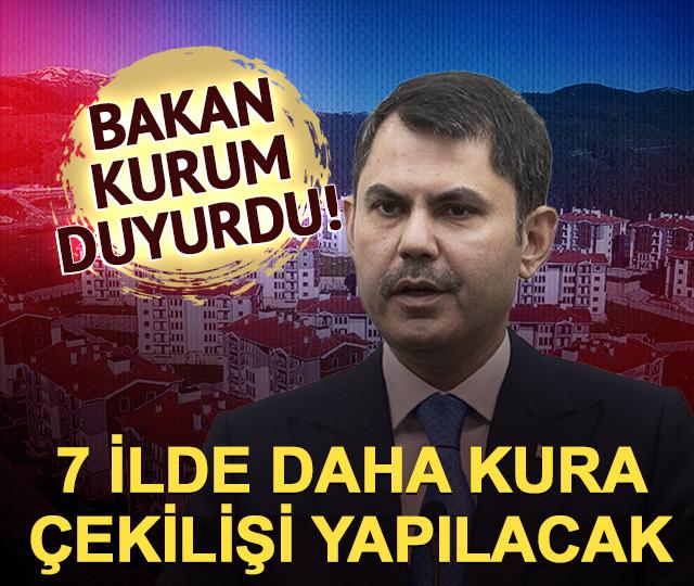 Bakan duyurdu! Y&uuml;zyılın Konut Projesi'nde 7 ilde daha kura &ccedil;ekilecek