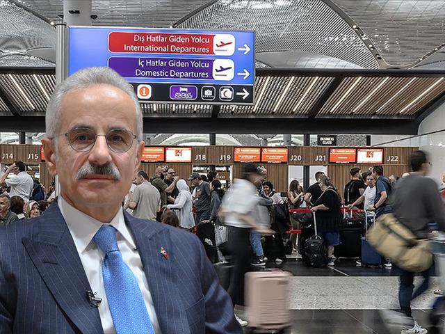 Bakan Uraloğlu rakamları a&ccedil;ıkladı: 'Ocakta havalimanlarında 17,8 milyon yolcu'