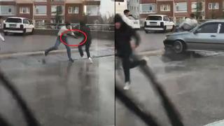 Yer: Ankara! Pompalı tüfekli kavgada husumetlisine arabayla çarptı