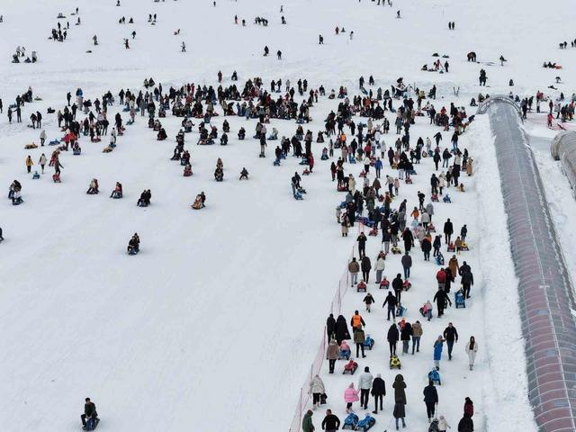 Erciyes&rsquo;te hafta sonu yoğunluğu 6
