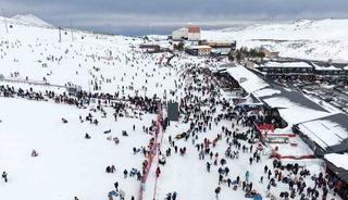 Erciyes&rsquo;te hafta sonu yoğunluğu