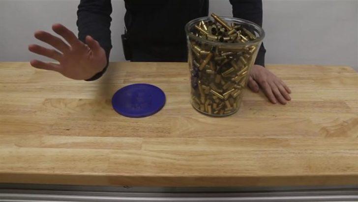 Mermi kovanlarını eriterek yeteneğini gösterdi G1