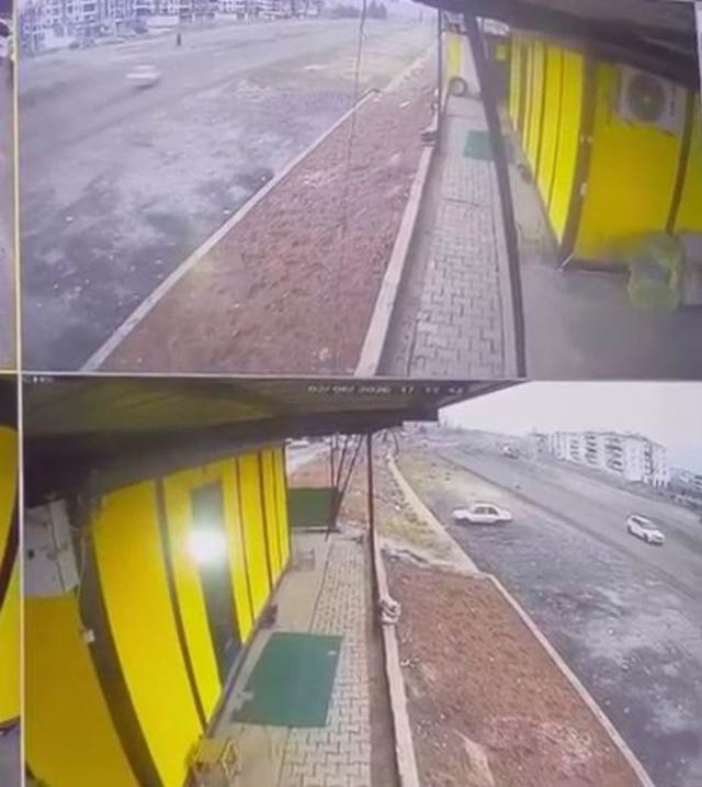 Diyarbakır&rsquo;da otomobil takla attı: 1 yaralı 1