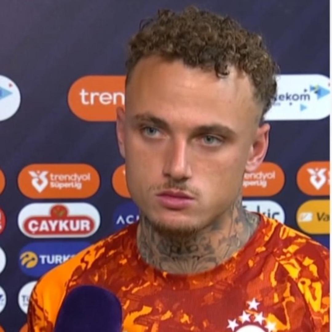 Galatasaray da Noa Lang ve Barış Alper Yılmaz ın gecesi! İkili coştuk&ccedil;a coşturdu 2