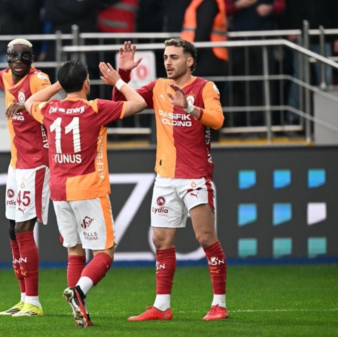 Galatasaray da Noa Lang ve Barış Alper Yılmaz ın gecesi! İkili coştuk&ccedil;a coşturdu 3