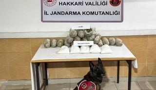 Hakkari'de 22 kilo 170 gram uyuşturucu ele ge&ccedil;irildi