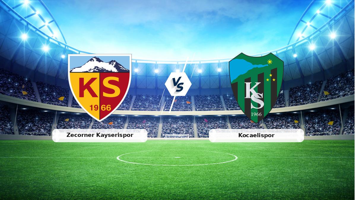 CANLI | Zecorner Kayserispor - Kocaelispor maç anlatımı! Maç ne zaman? Saat kaçta ve hangi kanalda? - 09 Şubat 2026