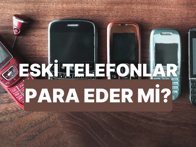 &Ccedil;ekmecende Duran Eski Telefonlar Aslında Para Ediyor mu? E-Atık Ekonomisi Nedir?