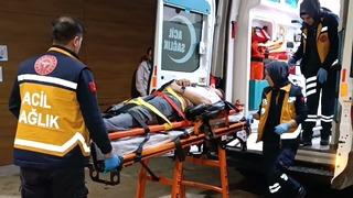 Bursa'da otomobilin yaya geçidinde çarptığı 1 kişi yaralandı