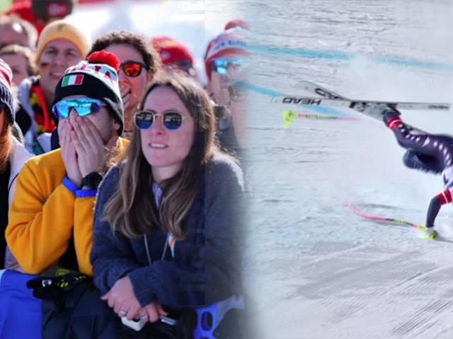 2026 Kış Olimpiyatları'nda korkun&ccedil; kaza! &Ccedil;ığlıklar yayına geldi: İkinci Schumacher vakası