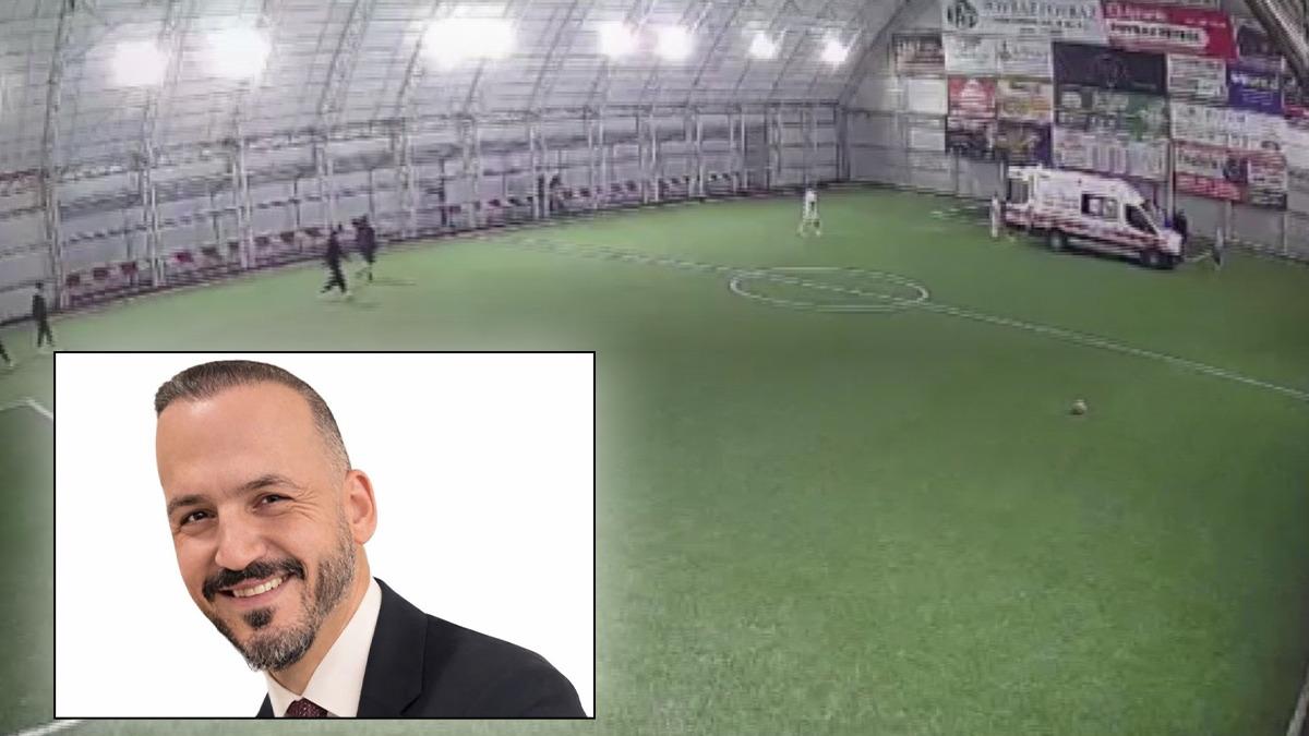 Halı sahada kahreden olay! Evli ve 2 çocuk babası öğretmenin ölüm anı kamerada - Mynet Yaşam