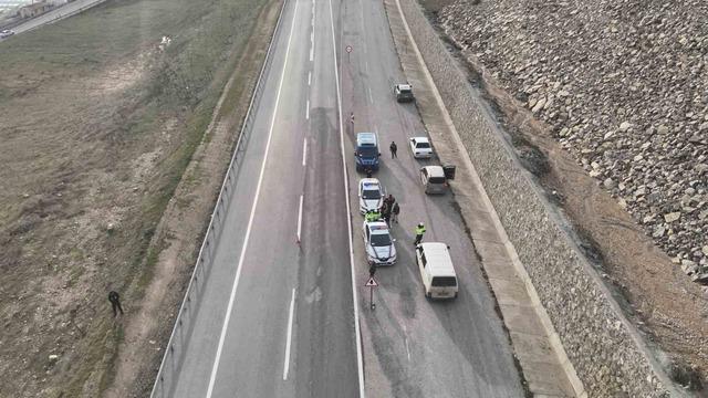 Simav’da drone destekli trafik denetimi gerçekleştirildi