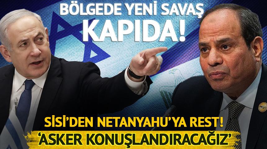 Orta Doğu'da yeni savaşın ayak sesleri: Mısır'dan İsrail'e rest! 'Asker konuşlandıracağız'