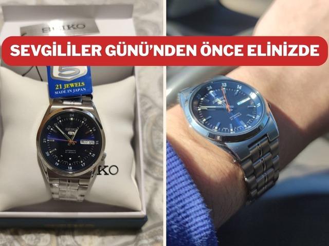 SEİKO saatte Sevgililer G&uuml;n&uuml;'ne &ouml;zel indirim!