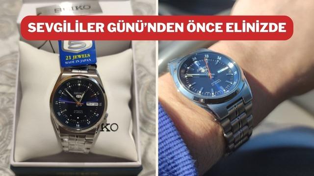 Unutulmaz bir hediye vermek için doğru adres: Seiko kol saatinde beklenen indirim geldi!