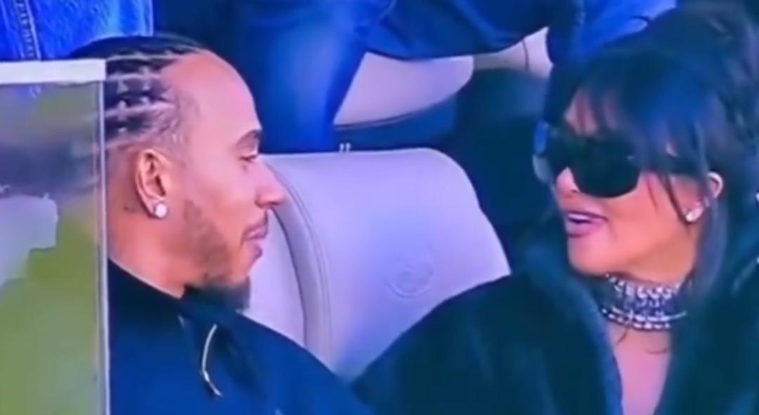 Kim Kardashian ile Lewis Hamilton ilk kez birlikte g&ouml;r&uuml;nt&uuml;lendi! 2