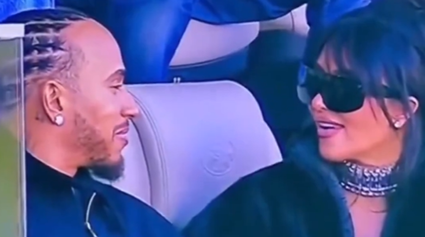 Kim Kardashian ile Lewis Hamilton ilk kez birlikte g&ouml;r&uuml;nt&uuml;lendi!