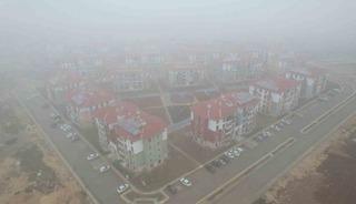 Adıyaman&rsquo;da sis etkili oldu