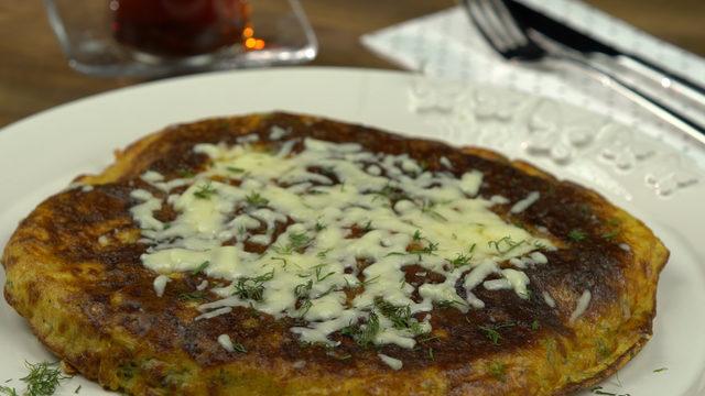 Ekmek mutlu, omlet mutlu: Ekmek üstü otlu omlet