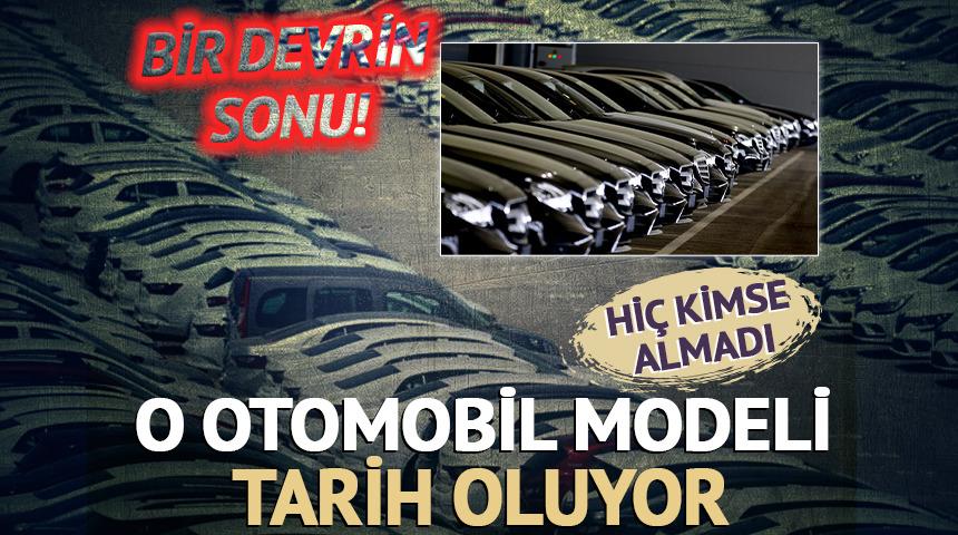Bir devrin sonu: T&uuml;rkiye'deki o otomobil modeli tarihe karışıyor! 