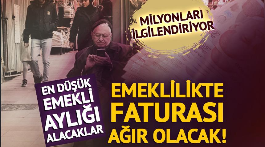 Bunu yapan en d&uuml;ş&uuml;k emekli aylığı alacak