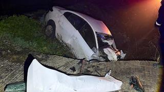 Edirne’de şarampole devrilen otomobildeki 2 kişi hayatını kaybetti