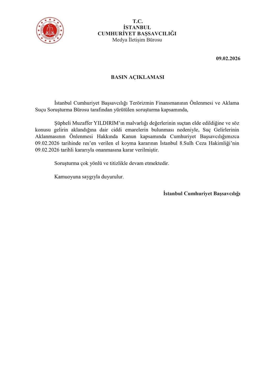 Başsavcılık duyurdu! Bebek Otel in sahibi Muzaffer Yıldırım ın malvarlığına el konuldu 2