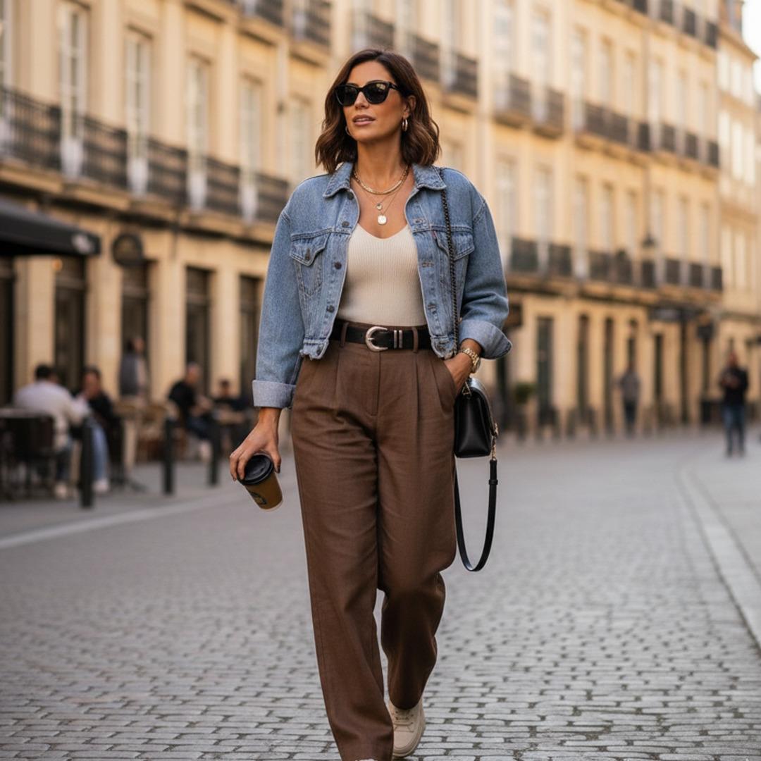 Sonbahar&rsquo;ın y&uuml;kselen trendi: Bu pantolonlar moda oldu! 2