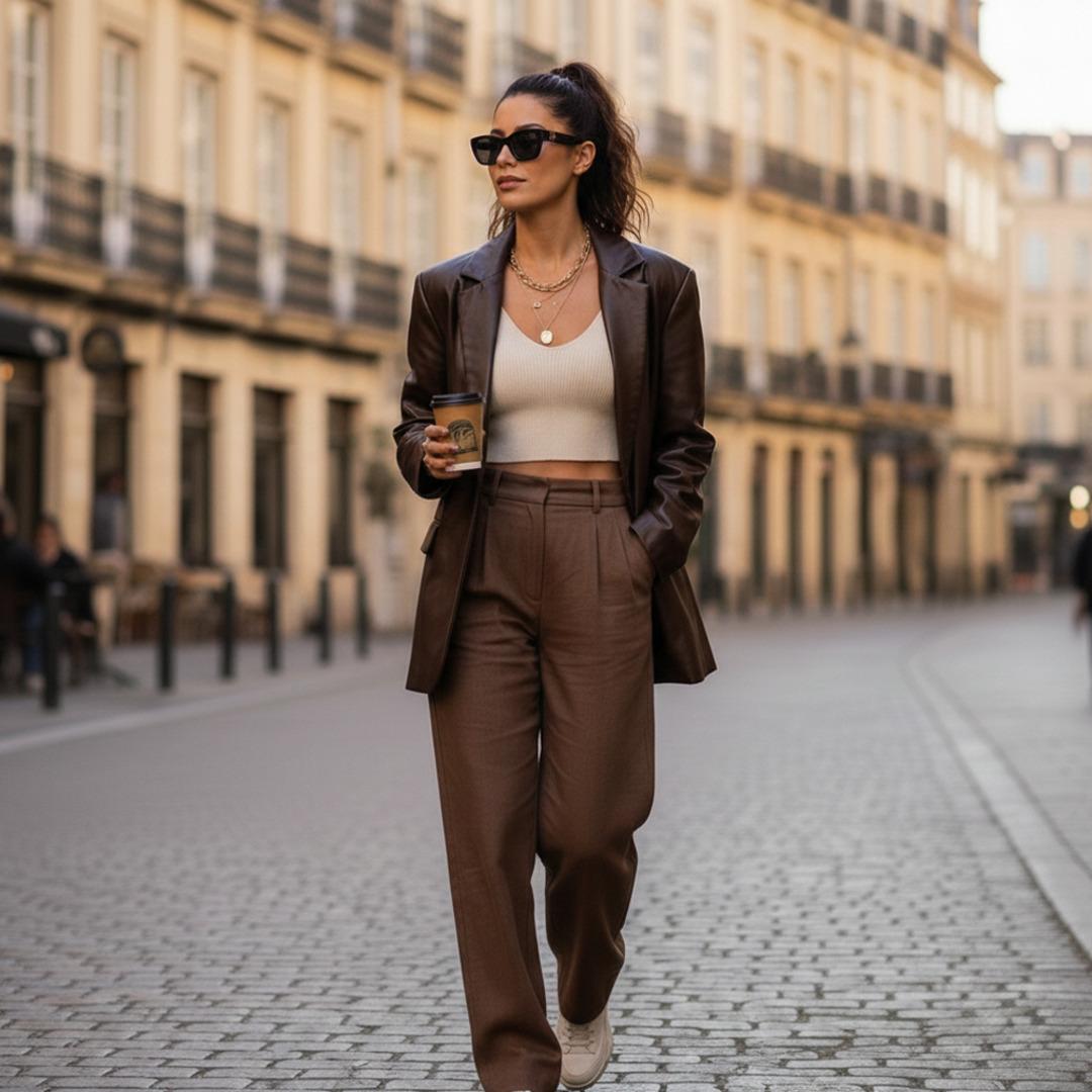 Sonbahar&rsquo;ın y&uuml;kselen trendi: Bu pantolonlar moda oldu! 4