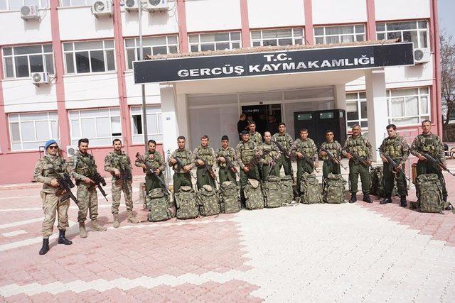 Kaymakam Ko&ccedil;, korucu başları ile toplantı yaptı 2