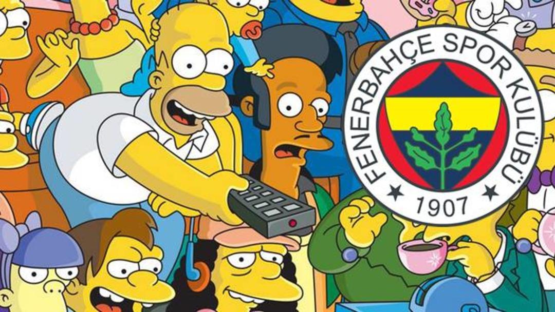 The Simpsons'ta Fenerbah&ccedil;e s&uuml;rprizi