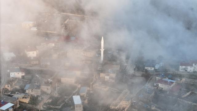 Mersin de sis bulutu dronla g&ouml;r&uuml;nt&uuml;lendi 14