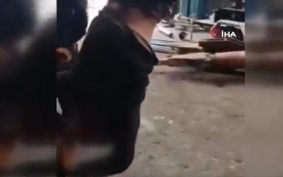 Bu nasıl vicdansızlık! Zihinsel engelli genci ayağından bağlayıp vince astılar 1