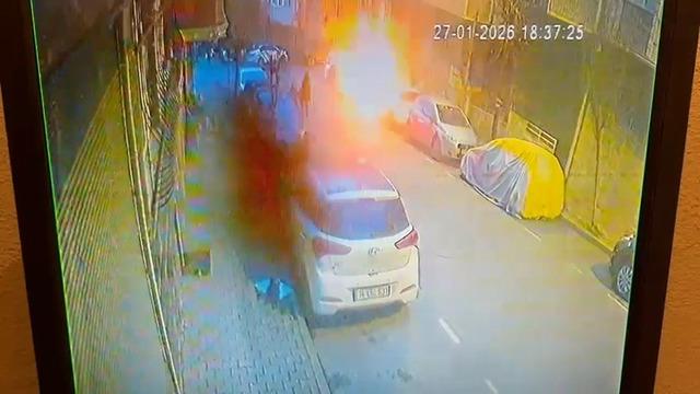 Gaziosmanpaşa'da bombalı saldırı kamerada! İnternetten izleyip evde yapmışlar