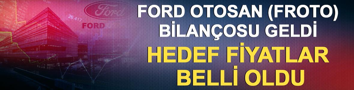 Ford Otosan (FROTO) 2025 4. &ccedil;eyrek bilan&ccedil;osu a&ccedil;ıklandı: Hedef fiyatlar belli oldu!