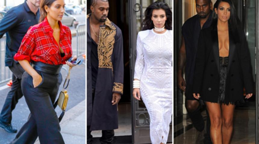 Kim Kardashian'ın sıra dışı stili