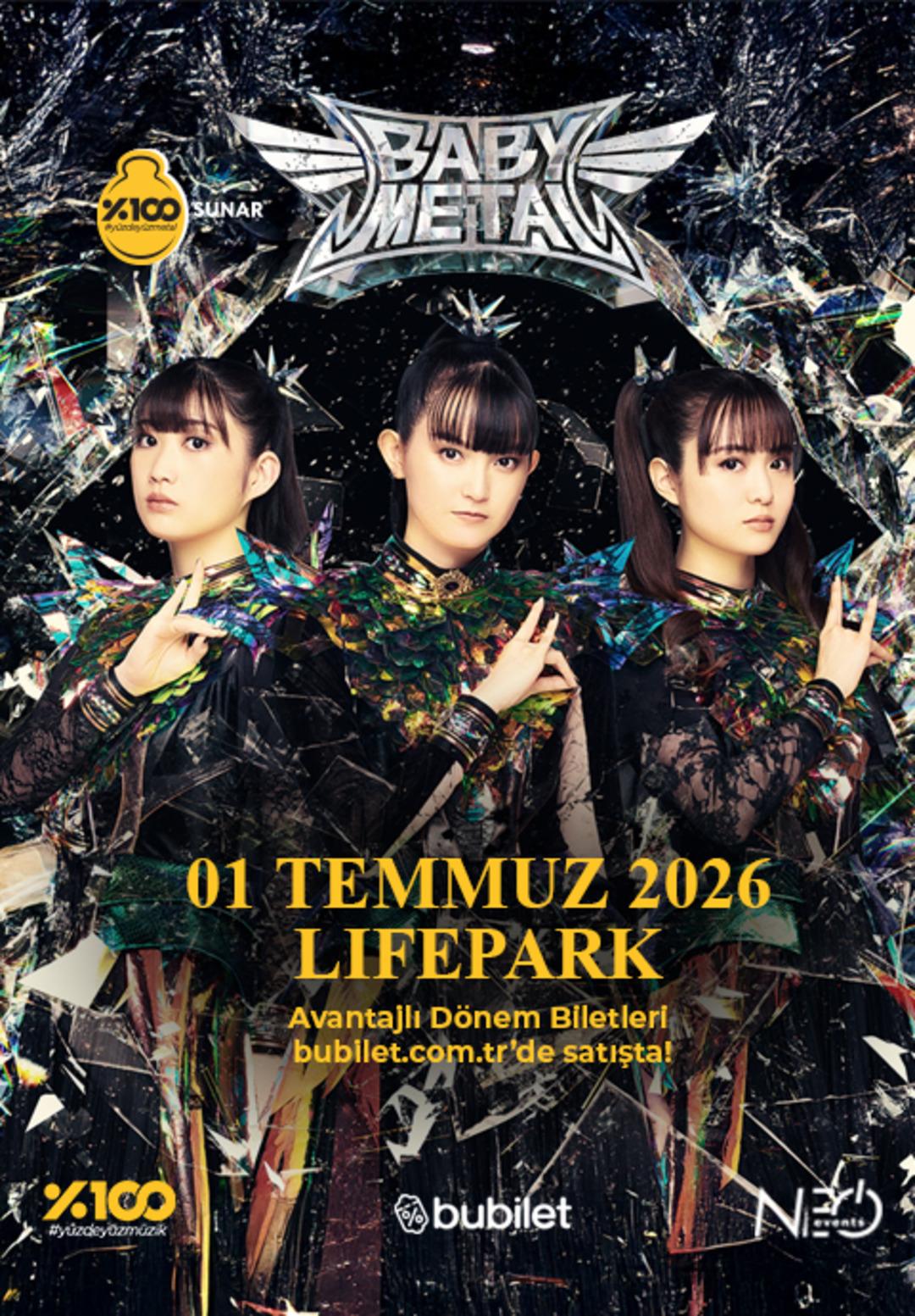 Metalin fenomen ismi Babymetal İstanbul a geliyor 2