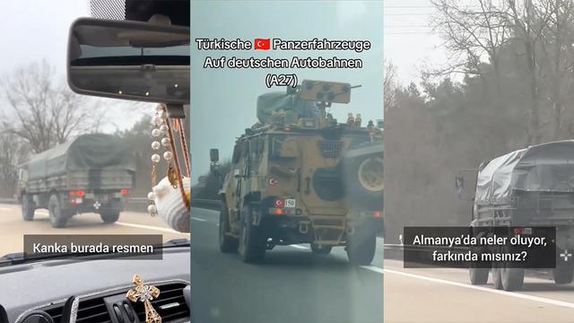 Yolda Türk askerini görünce inanamadılar! Almanya'da neler oluyor?