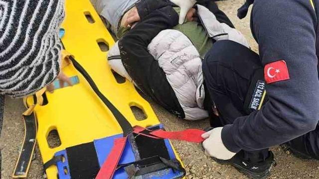 Mardin’de motosiklet ile minibüs çarpıştı: 1 yaralı