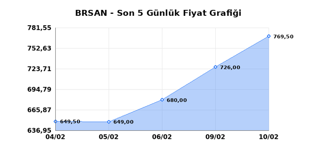 BORUSAN BORU SANAYI (BRSAN) 11 Şubat Çarşamba 2026 Günlük Teknik Analiz 1
