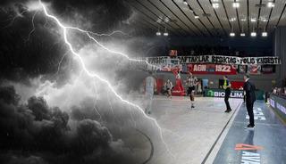 Yunanistan'da skandal pankart! Beşiktaş&rsquo;a &ccedil;irkin provokasyon