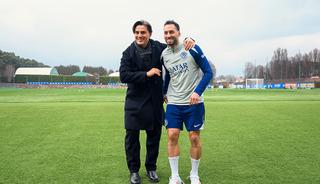 Vincenzo Montella'dan Inter'e ziyaret