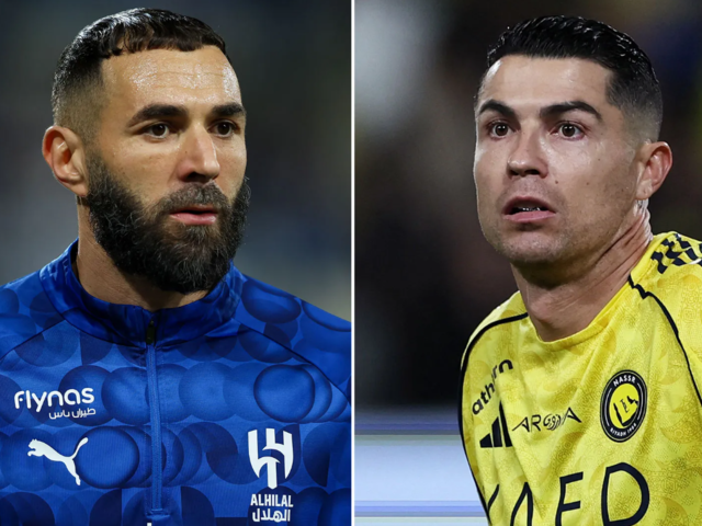 İlk ma&ccedil;ında hat-trick yapmıştı! Benzema'dan Ronaldo'ya mesaj: CR7 &ccedil;ılgına d&ouml;nd&uuml;