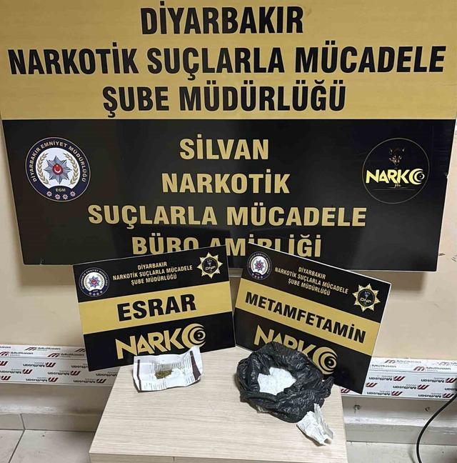 Silvan&rsquo;da uyuşturucu operasyonu: 2 tutuklama 1