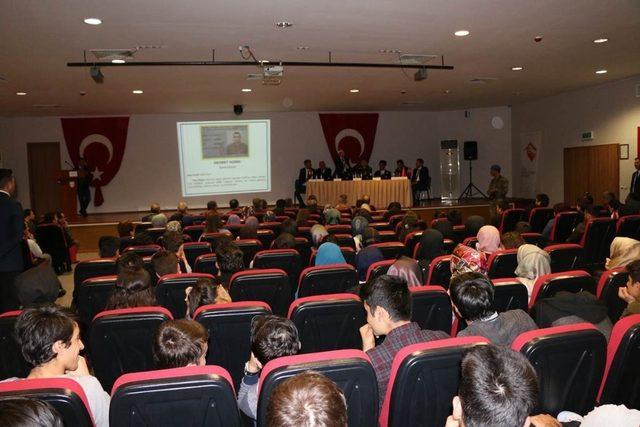 Bingöl’de ‘Şehit ve Gazilere Saygı’ Konferansı