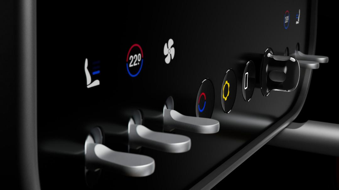 Ferrari nin ilk elektrikli aracı Luce da Apple esintileri! 5