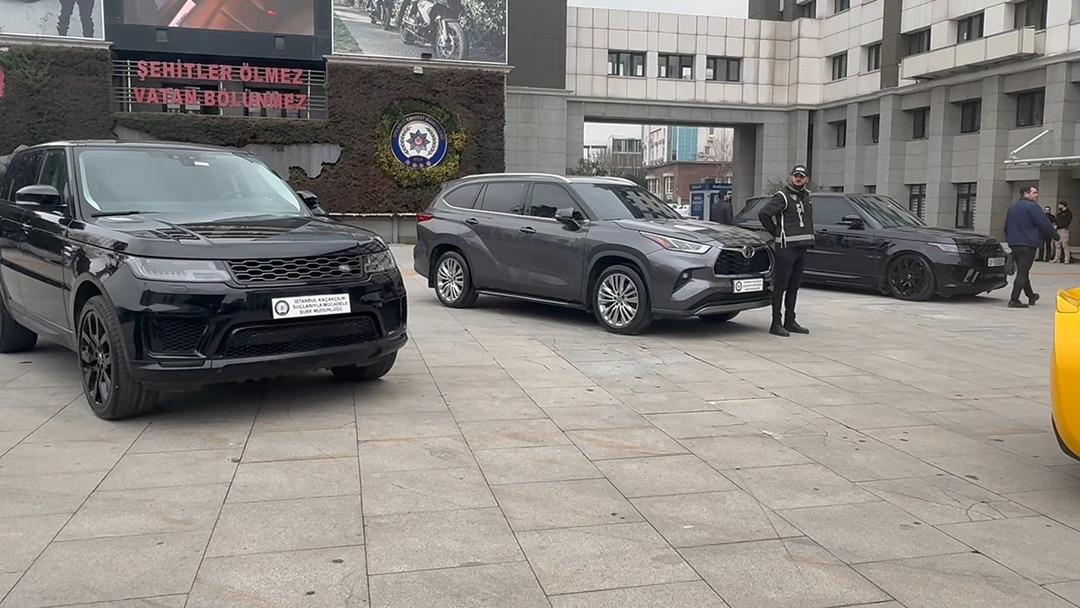 L&uuml;ks ara&ccedil; operasyonunda &lsquo;Ferdi G&ouml;k&ccedil;e&rsquo; detayı! 11 otomobile el konuldu 1