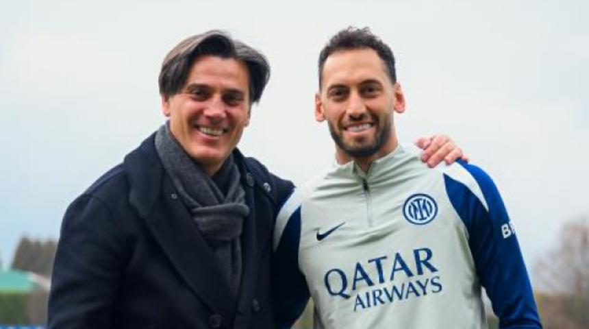 Vincenzo Montella, İtalyan ekibi Inter&rsquo;in konuğu oldu